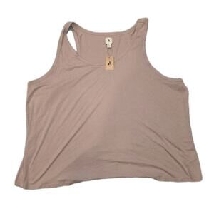 NWT Amazon Nude Beige Tank Top‎ Sz 7XL
